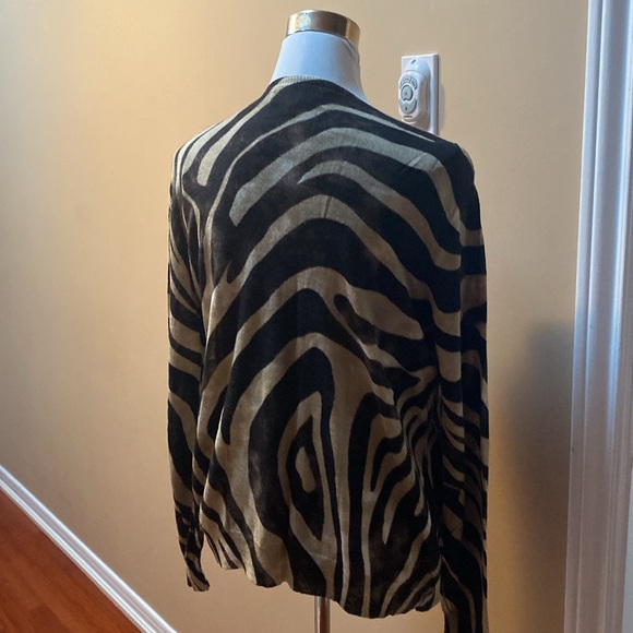 Lightweight brown and cream twin set XL - Picture 3 of 7